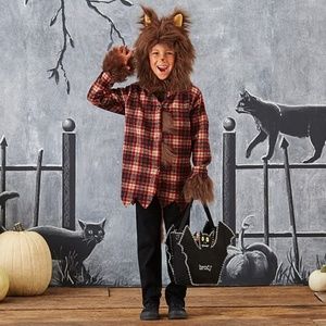 Pottery Barn Kids Werewolf cosume